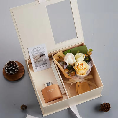 Red  Rose Jewellery  San Valentin Rose Gift Set