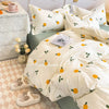 Cute Printed Duvet Cover Sets with Flat Sheets Pillowcases