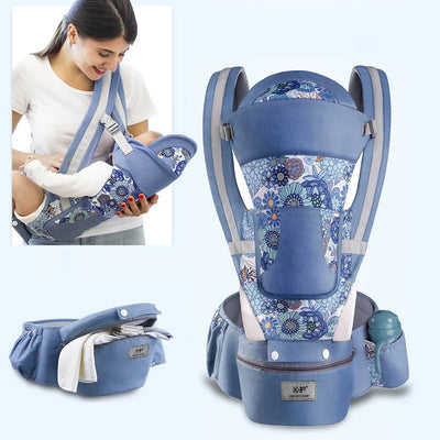 Ergonomic Baby Carrier Backpack Baby Wrap Sling Hipster