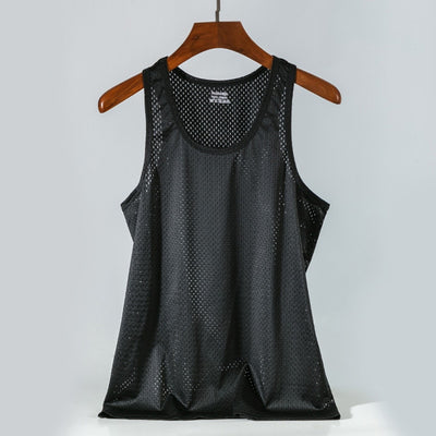 New Men's Mesh Vest Tank tops