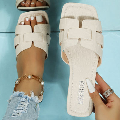 Summer Flat Luxury Slippers