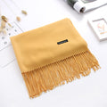 Luxury Solid Cashmere Pashmina Scarfs
