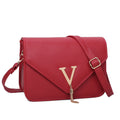 Stone Pattern Handbag Crocodile Leather Crossbody Bags
