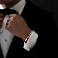 Thin Stainless Steel Bangle Bracelet,  Gifts for Him, Father's Day Gifts