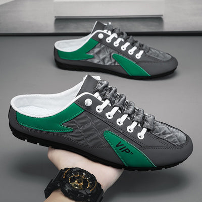 New Summer Style Lat-Soled Wild Flat-bottomed Half Slipper Sneakers
