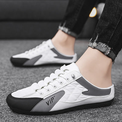 New Summer Style Lat-Soled Wild Flat-bottomed Half Slipper Sneakers