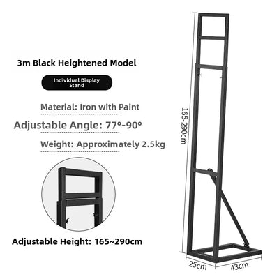 Modern mat Wedding Celebration KT Board Water-filled Portrait Display Stand Advertising Exhibition Stand Braet