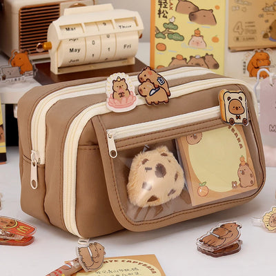 Transparent Pencil Case Pouch Stationery