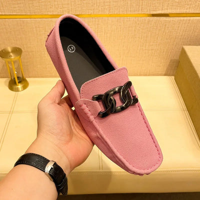 Soft High Quality Suede Leather Loafers for Men