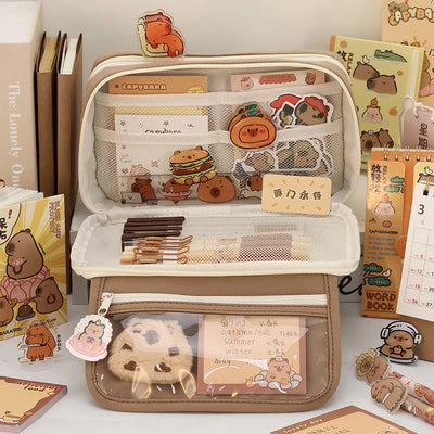 Transparent Pencil Case Pouch Stationery