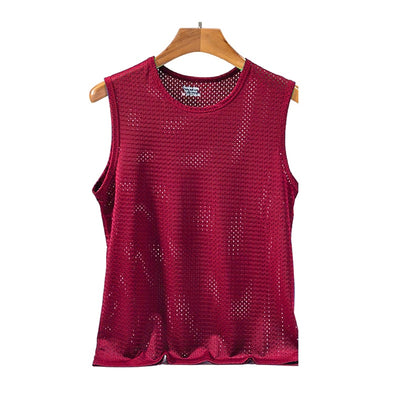 New Men's Mesh Vest Tank tops