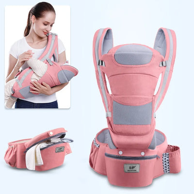 Ergonomic Baby Carrier Backpack Baby Wrap Sling Hipster