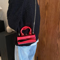 Cylinder Mini Evening Purse Crossbody Shoulder Clutch Bag