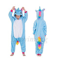 Winter Flannel Unisex Children Onesie Kids Baby Pyjamas
