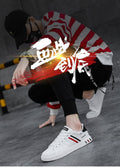 New Style Leather Fashion Breathable Sneakers