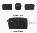Double Zipper Cosmetic Bag