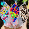 100 pcs/Set Colourful Elastic Ponytail Hair Bands Bobbles