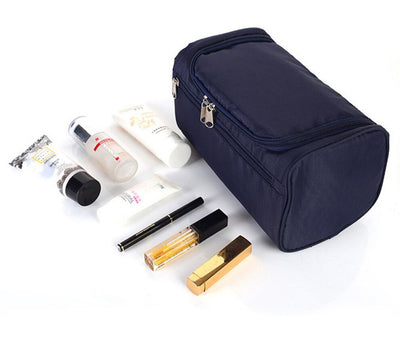 Double Zipper Cosmetic Bag