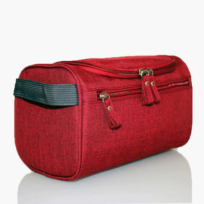 Double Zipper Cosmetic Bag
