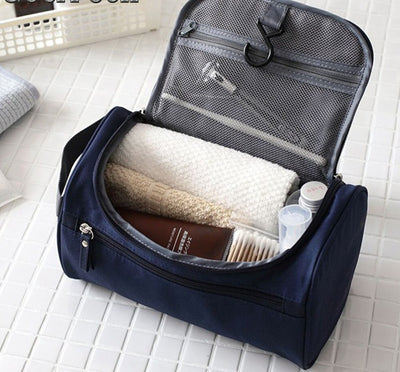 Double Zipper Cosmetic Bag
