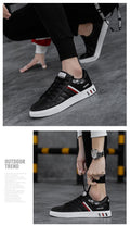 New Style Leather Fashion Breathable Sneakers