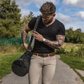 Knitted Short Sleeve Slim Fit Shirts