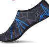Unisex Swimming Shoes Aqua Beach Socks Big Plus Size Sneaker  Striped Colourful Water Shoes