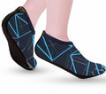 Unisex Swimming Shoes Aqua Beach Socks Big Plus Size Sneaker  Striped Colourful Water Shoes