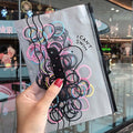 50 pcs/Set Colourful Elastic Ponytail Hair Bands Bobbles