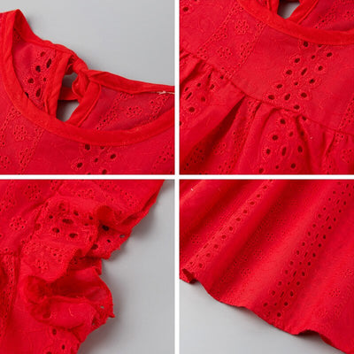 New Summer Brand Hollow Girls Dress