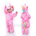Winter Flannel Unisex Children Onesie Kids Baby Pyjamas