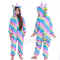 Winter Flannel Unisex Children Onesie Kids Baby Pyjamas