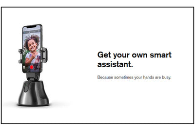 360 Auto Face Tracking Object Camera Phone Holder