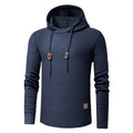 Warm Knitted  Jumper Pullover Hooded Sweater For Men