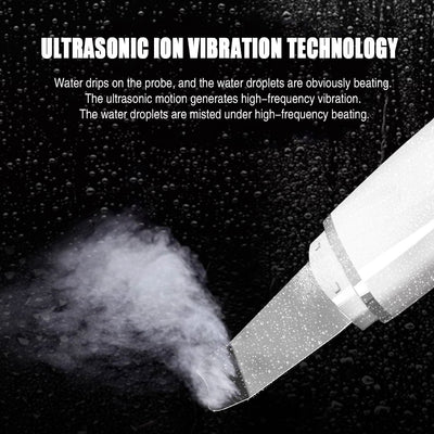 Ultrasonic Skin Facial Scrubber Pore Cleaner Blackhead Remover