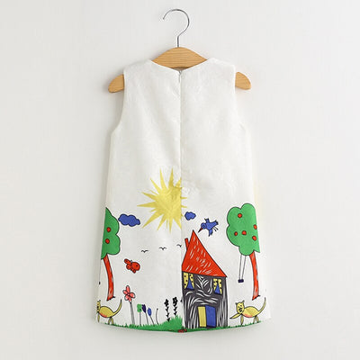 New Summer Brand Hollow Girls Dress
