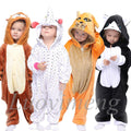 Winter Flannel Unisex Children Onesie Kids Baby Pyjamas