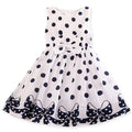 Girls Formal Shiny Bow Mesh Christmas Princess Dress