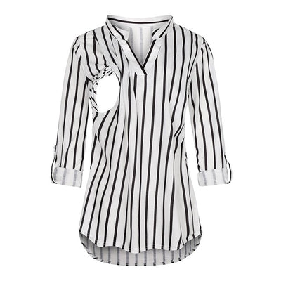 New Fashion Maternity  Shirts Long Sleeve Blouse For Breastfeeding