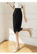 Vintage Hip Fashion High Waist Split One-Step Skirts