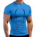 Men's Breathable Sports Tight-fitting Short-sleeved Quick-drying Fitness Top