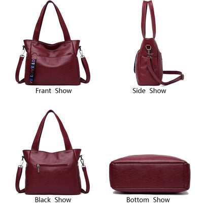 Soft Leather  Luxury Designer Handbags For Women
