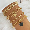 TPC High-Quality Chain Charming Bracelet Set Fashion Jewellery