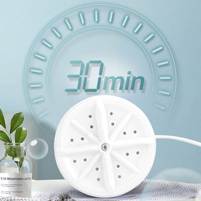 Portable Washing Machine Mini Ultrasonic Washing Machine 3 In 1 Wash Modes