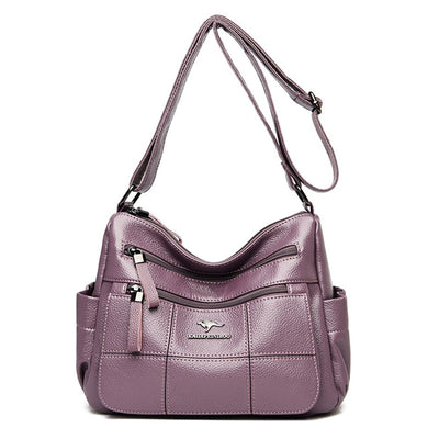 High - Quality Cowhide Leather Luxury Brand Crossbody Handbags