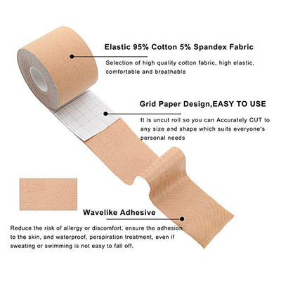 Boobs Tapes Invisible Bra Nipple Pasties Covers Breast Lift Tape Push Up Bralette Strapless Sticky Pad