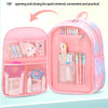 Gradient Colour Side-Opening School Bags Waterproof School Backpack For Girls