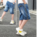 Stretch Denim Slim fit Short  for Children