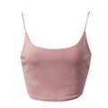 Strappy Club Tank Tops Solid