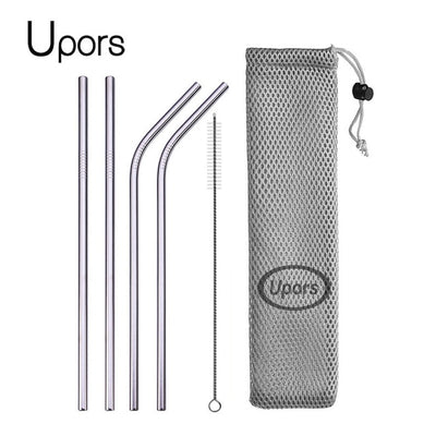 Reusable Drinking Straw with cleaner